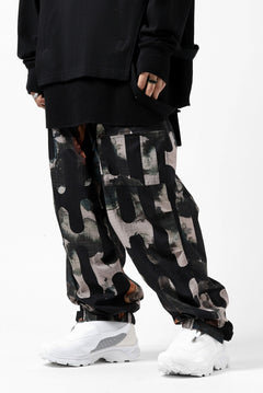 画像をギャラリービューアに読み込む, Y-3 Yohji Yamamoto CAMO ALL OVER PRINT PANTS / RIPSTOP (MULTI)
