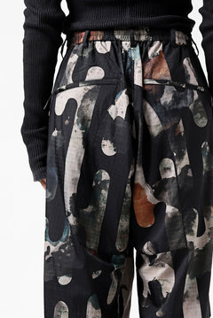 画像をギャラリービューアに読み込む, Y-3 Yohji Yamamoto CAMO ALL OVER PRINT PANTS / RIPSTOP (MULTI)