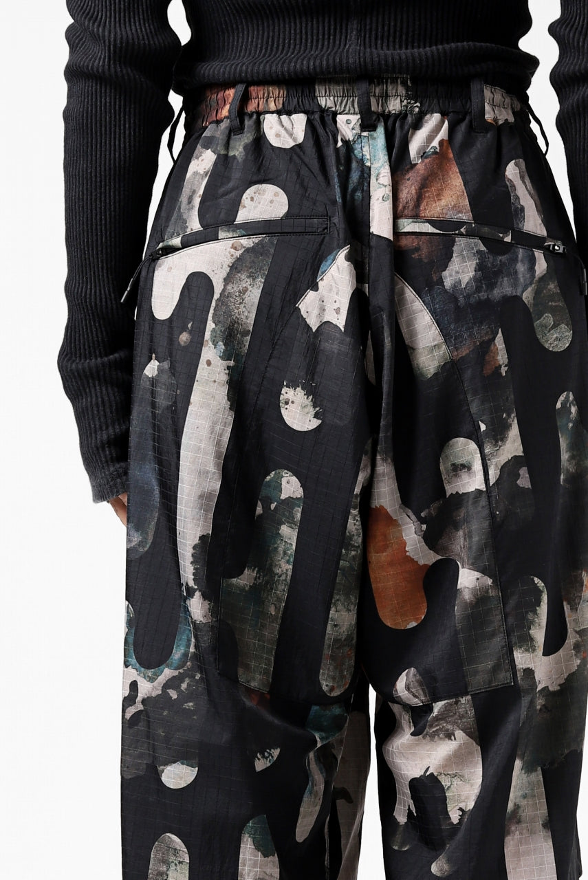 画像をギャラリービューアに読み込む, Y-3 Yohji Yamamoto CAMO ALL OVER PRINT PANTS / RIPSTOP (MULTI)