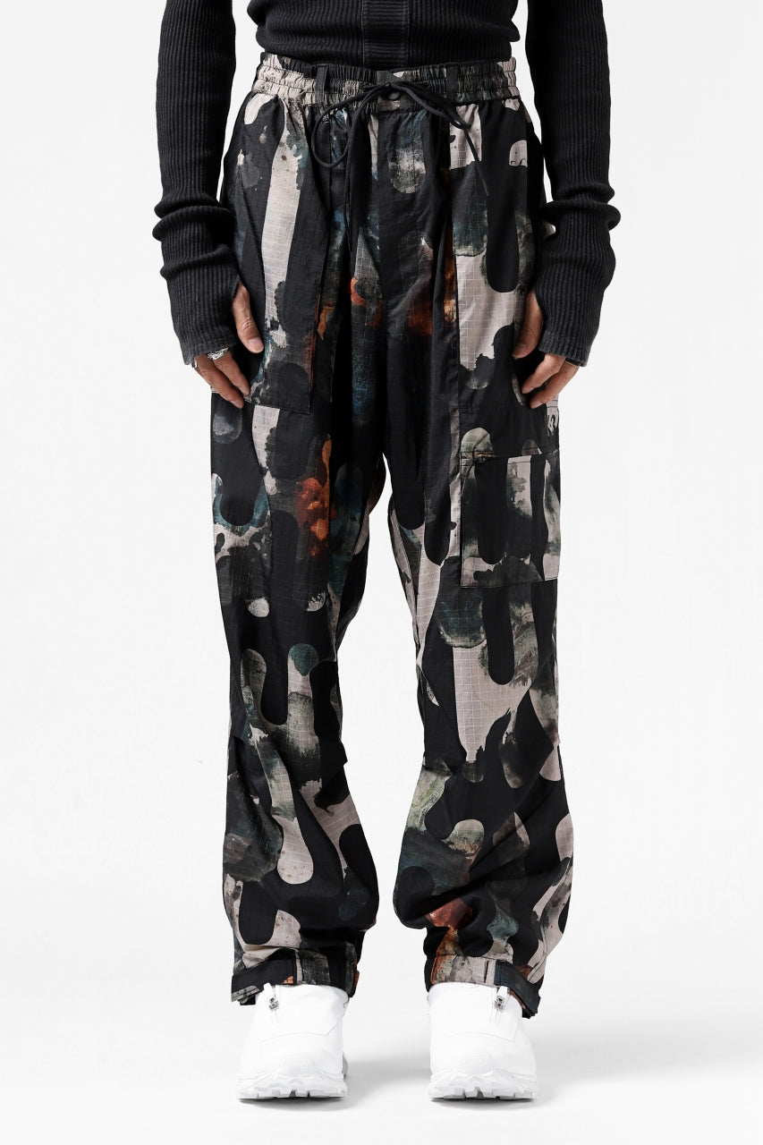 画像をギャラリービューアに読み込む, Y-3 Yohji Yamamoto CAMO ALL OVER PRINT PANTS / RIPSTOP (MULTI)