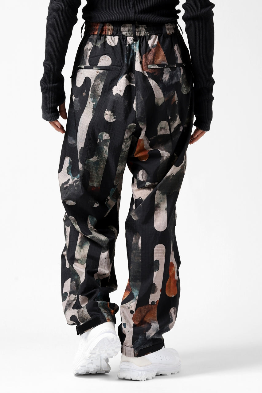 画像をギャラリービューアに読み込む, Y-3 Yohji Yamamoto CAMO ALL OVER PRINT PANTS / RIPSTOP (MULTI)