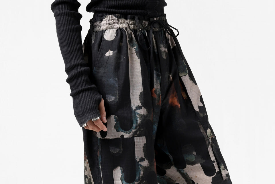 画像をギャラリービューアに読み込む, Y-3 Yohji Yamamoto CAMO ALL OVER PRINT PANTS / RIPSTOP (MULTI)