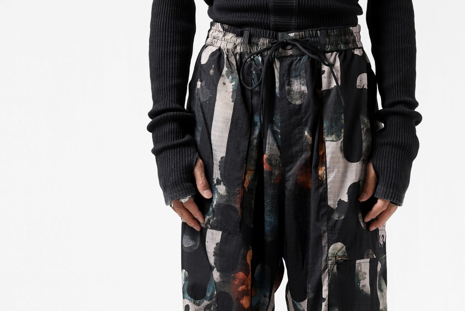 画像をギャラリービューアに読み込む, Y-3 Yohji Yamamoto CAMO ALL OVER PRINT PANTS / RIPSTOP (MULTI)