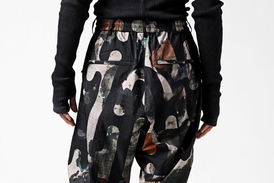 画像をギャラリービューアに読み込む, Y-3 Yohji Yamamoto CAMO ALL OVER PRINT PANTS / RIPSTOP (MULTI)