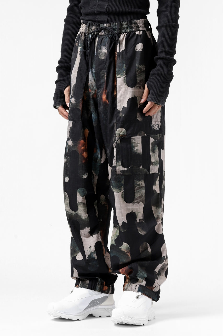 画像をギャラリービューアに読み込む, Y-3 Yohji Yamamoto CAMO ALL OVER PRINT PANTS / RIPSTOP (MULTI)