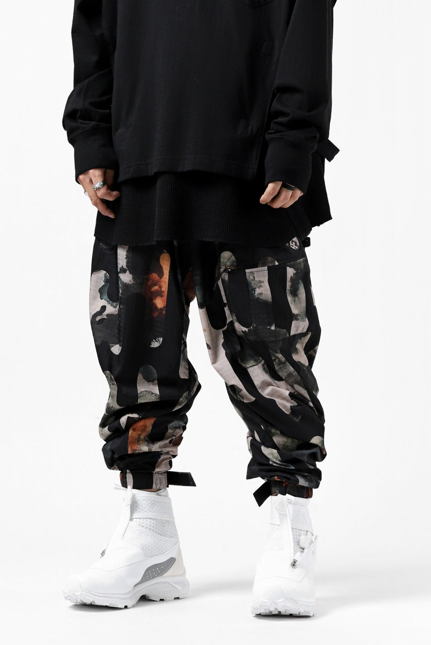 画像をギャラリービューアに読み込む, Y-3 Yohji Yamamoto CAMO ALL OVER PRINT PANTS / RIPSTOP (MULTI)