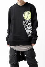 画像をギャラリービューアに読み込む, Y-3 Yohji Yamamoto CREW NECK SWEAT SHIRT / FRENCH TERRY (BLACK)