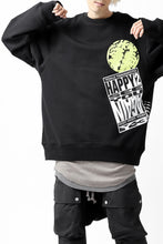 画像をギャラリービューアに読み込む, Y-3 Yohji Yamamoto CREW NECK SWEAT SHIRT / FRENCH TERRY (BLACK)