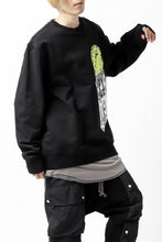 画像をギャラリービューアに読み込む, Y-3 Yohji Yamamoto CREW NECK SWEAT SHIRT / FRENCH TERRY (BLACK)