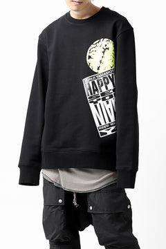 画像をギャラリービューアに読み込む, Y-3 Yohji Yamamoto CREW NECK SWEAT SHIRT / FRENCH TERRY (BLACK)