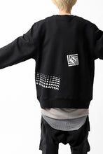 画像をギャラリービューアに読み込む, Y-3 Yohji Yamamoto CREW NECK SWEAT SHIRT / FRENCH TERRY (BLACK)