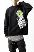 画像をギャラリービューアに読み込む, Y-3 Yohji Yamamoto CREW NECK SWEAT SHIRT / FRENCH TERRY (BLACK)