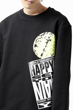 画像をギャラリービューアに読み込む, Y-3 Yohji Yamamoto CREW NECK SWEAT SHIRT / FRENCH TERRY (BLACK)