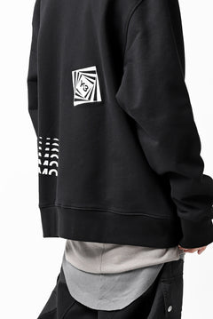 画像をギャラリービューアに読み込む, Y-3 Yohji Yamamoto CREW NECK SWEAT SHIRT / FRENCH TERRY (BLACK)