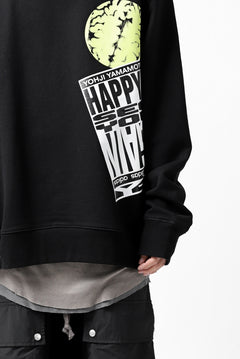画像をギャラリービューアに読み込む, Y-3 Yohji Yamamoto CREW NECK SWEAT SHIRT / FRENCH TERRY (BLACK)