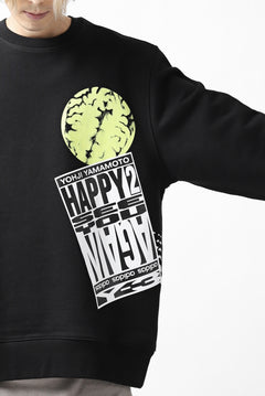 画像をギャラリービューアに読み込む, Y-3 Yohji Yamamoto CREW NECK SWEAT SHIRT / FRENCH TERRY (BLACK)