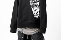 画像をギャラリービューアに読み込む, Y-3 Yohji Yamamoto CREW NECK SWEAT SHIRT / FRENCH TERRY (BLACK)