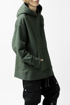 画像をギャラリービューアに読み込む, Y-3 Yohji Yamamoto CLASSIC CHEST LOGO HOODIE PARKA / FRENCH TERRY (GREEN)