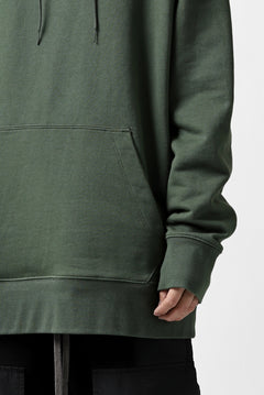 画像をギャラリービューアに読み込む, Y-3 Yohji Yamamoto CLASSIC CHEST LOGO HOODIE PARKA / FRENCH TERRY (GREEN)