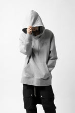 画像をギャラリービューアに読み込む, Y-3 Yohji Yamamoto CLASSIC CHEST LOGO HOODIE PARKA / FRENCH TERRY (GREY)