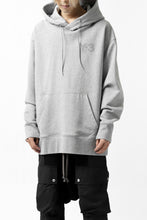 画像をギャラリービューアに読み込む, Y-3 Yohji Yamamoto CLASSIC CHEST LOGO HOODIE PARKA / FRENCH TERRY (GREY)