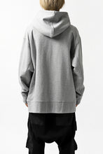 画像をギャラリービューアに読み込む, Y-3 Yohji Yamamoto CLASSIC CHEST LOGO HOODIE PARKA / FRENCH TERRY (GREY)