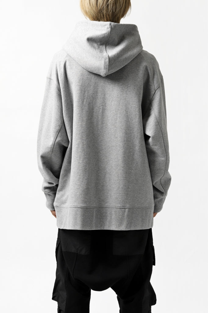 画像をギャラリービューアに読み込む, Y-3 Yohji Yamamoto CLASSIC CHEST LOGO HOODIE PARKA / FRENCH TERRY (GREY)