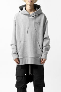 画像をギャラリービューアに読み込む, Y-3 Yohji Yamamoto CLASSIC CHEST LOGO HOODIE PARKA / FRENCH TERRY (GREY)