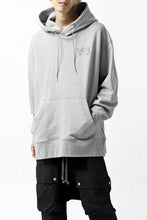 画像をギャラリービューアに読み込む, Y-3 Yohji Yamamoto CLASSIC CHEST LOGO HOODIE PARKA / FRENCH TERRY (GREY)