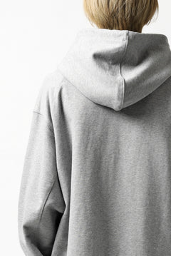 画像をギャラリービューアに読み込む, Y-3 Yohji Yamamoto CLASSIC CHEST LOGO HOODIE PARKA / FRENCH TERRY (GREY)
