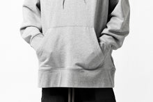 画像をギャラリービューアに読み込む, Y-3 Yohji Yamamoto CLASSIC CHEST LOGO HOODIE PARKA / FRENCH TERRY (GREY)