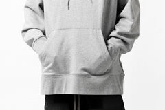 画像をギャラリービューアに読み込む, Y-3 Yohji Yamamoto CLASSIC CHEST LOGO HOODIE PARKA / FRENCH TERRY (GREY)