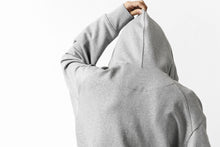 画像をギャラリービューアに読み込む, Y-3 Yohji Yamamoto CLASSIC CHEST LOGO HOODIE PARKA / FRENCH TERRY (GREY)