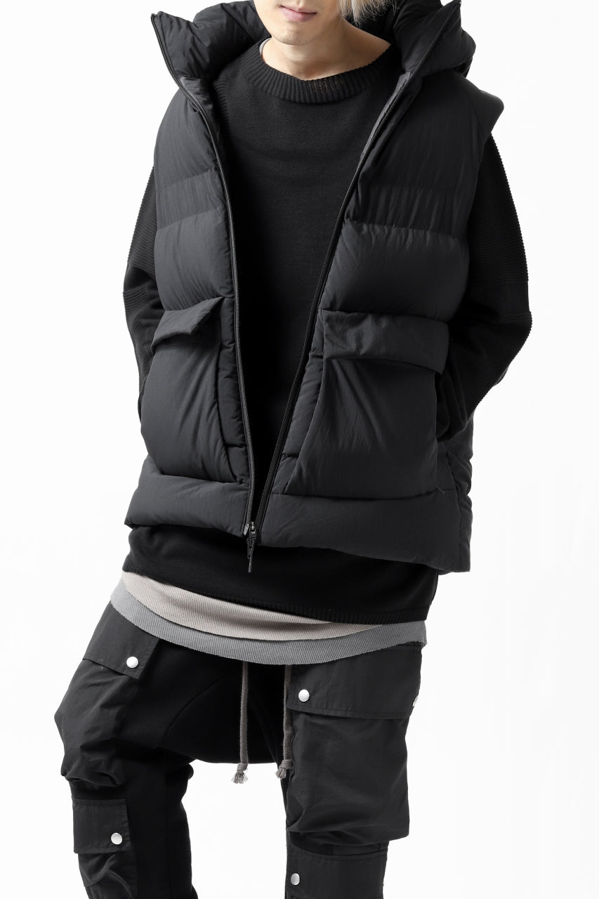 画像をギャラリービューアに読み込む, Y-3 Yohji Yamamoto M CLASSIC PUFFY DOWN VEST (BLACK)