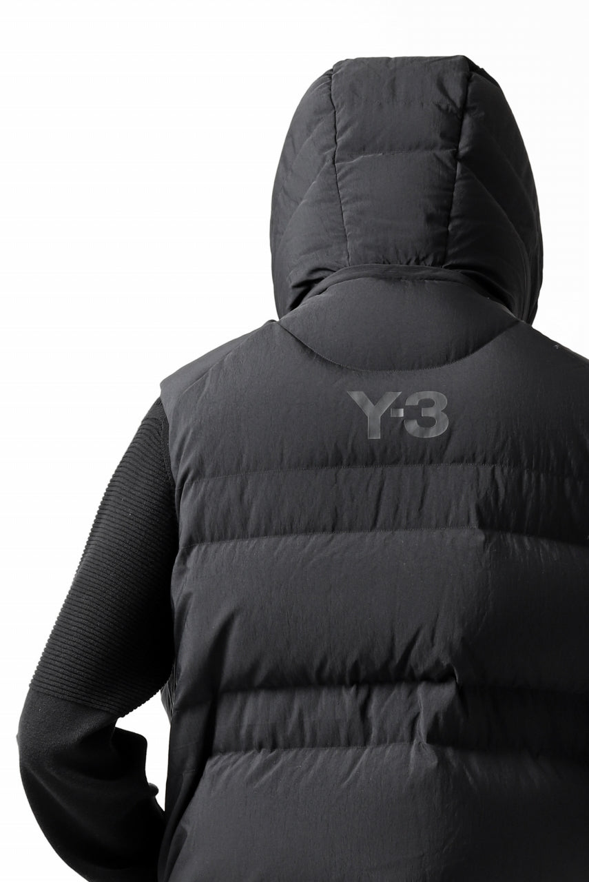 画像をギャラリービューアに読み込む, Y-3 Yohji Yamamoto M CLASSIC PUFFY DOWN VEST (BLACK)