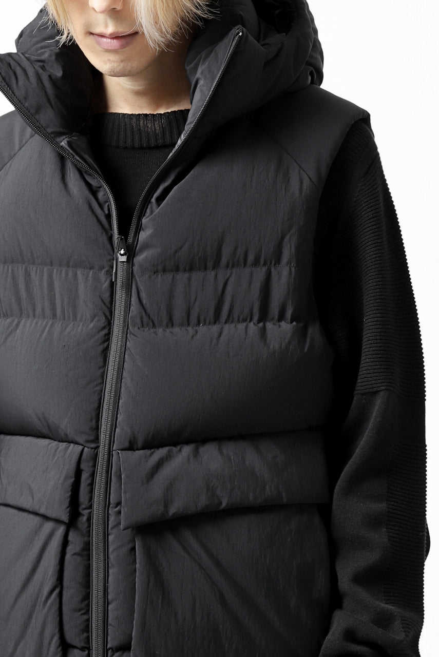 画像をギャラリービューアに読み込む, Y-3 Yohji Yamamoto M CLASSIC PUFFY DOWN VEST (BLACK)