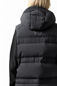 画像をギャラリービューアに読み込む, Y-3 Yohji Yamamoto M CLASSIC PUFFY DOWN VEST (BLACK)