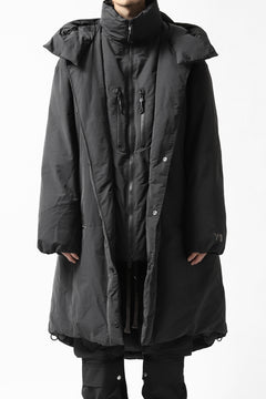 画像をギャラリービューアに読み込む, Y-3 Yohji Yamamoto M CH2 DOWN COAT  / SUEDED POLY (BLACK)