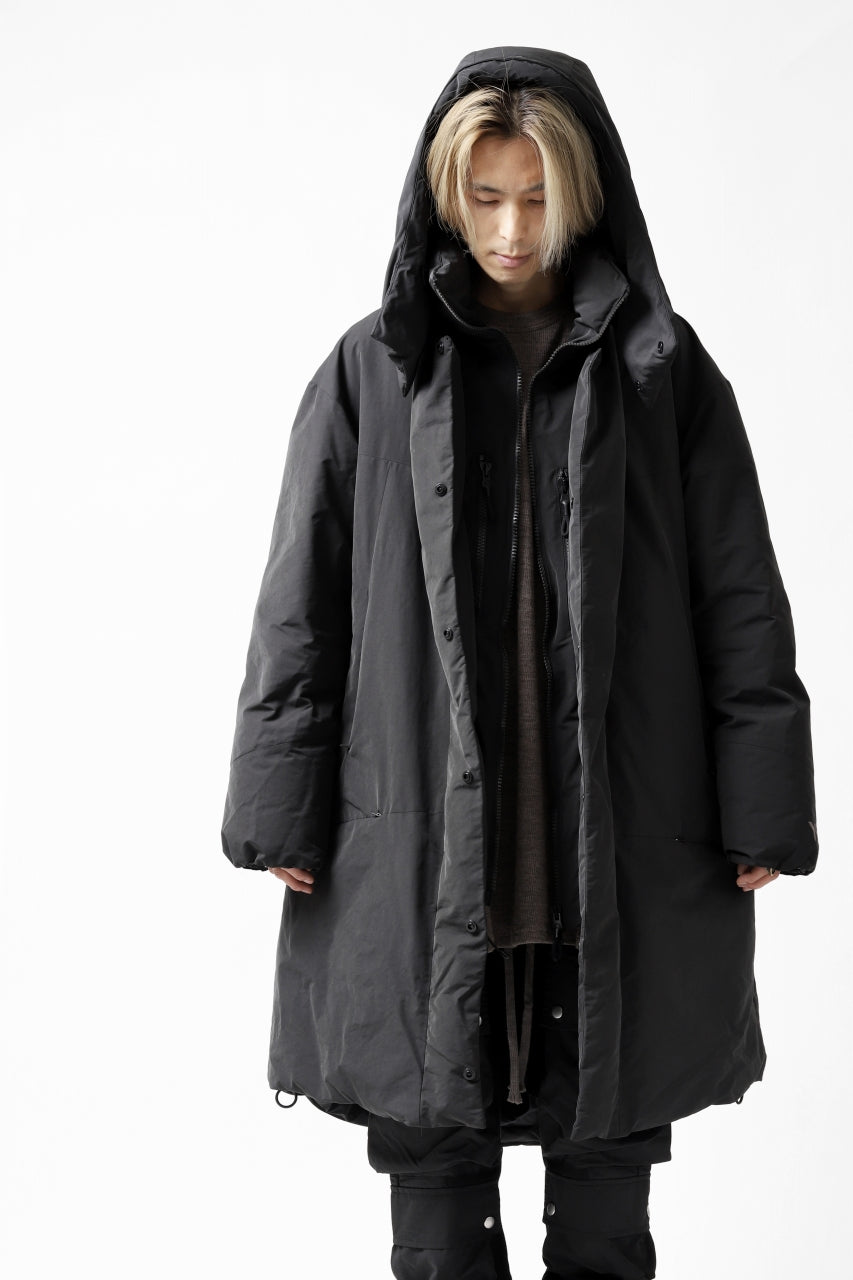 画像をギャラリービューアに読み込む, Y-3 Yohji Yamamoto M CH2 DOWN COAT  / SUEDED POLY (BLACK)