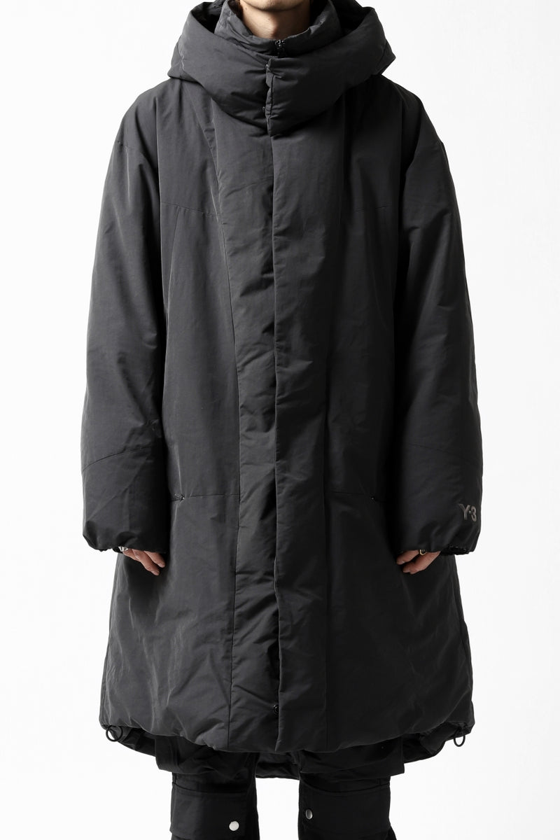 Y-3  M CH2 SUEDED POLY DOWN JACKET Sサイズフードフードあり
