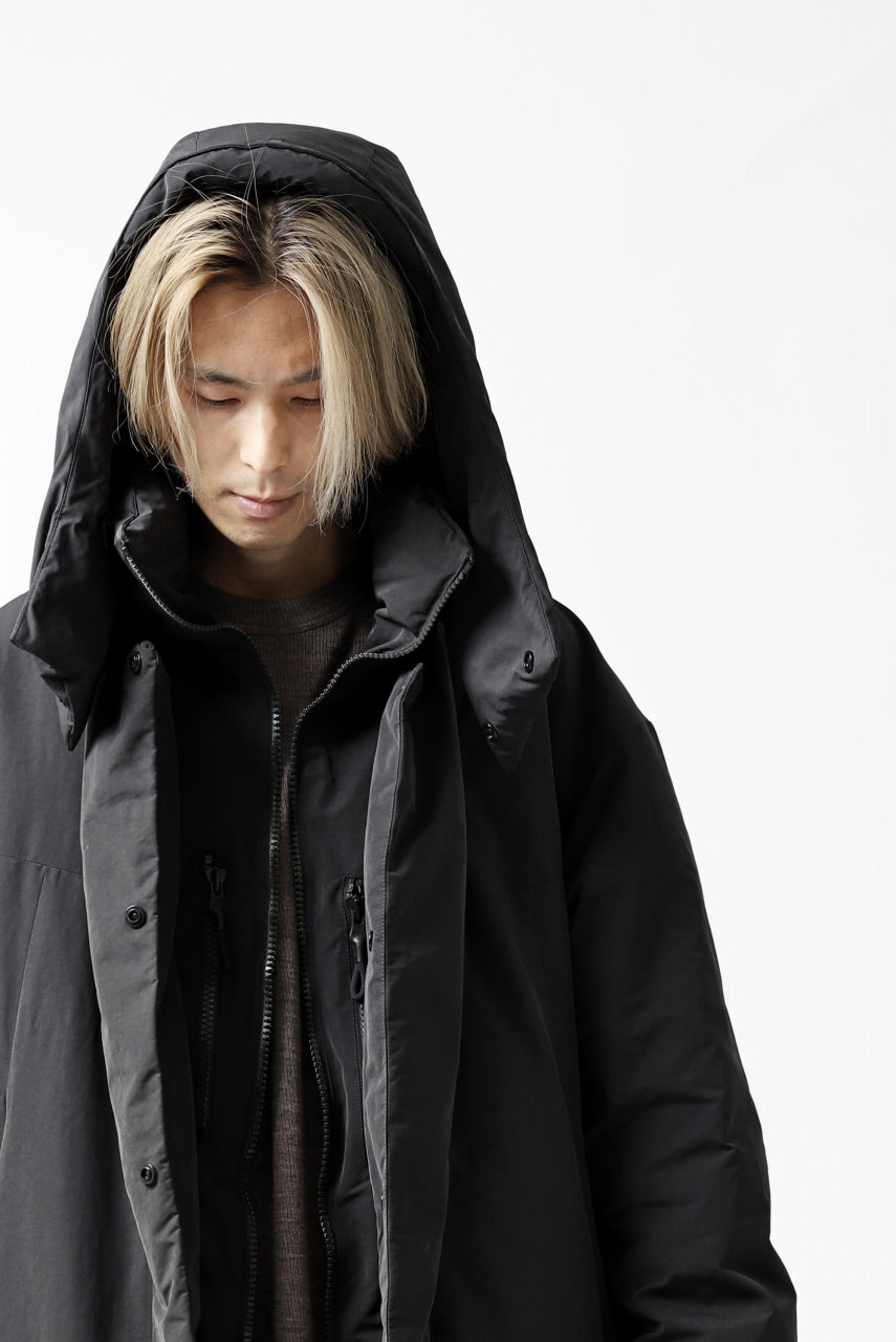 画像をギャラリービューアに読み込む, Y-3 Yohji Yamamoto M CH2 DOWN COAT  / SUEDED POLY (BLACK)
