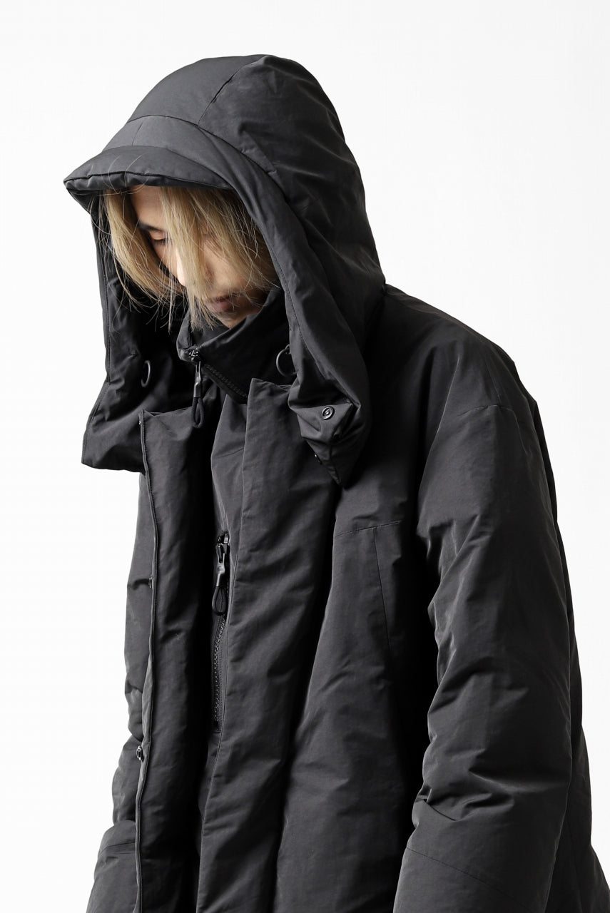 画像をギャラリービューアに読み込む, Y-3 Yohji Yamamoto M CH2 DOWN COAT  / SUEDED POLY (BLACK)