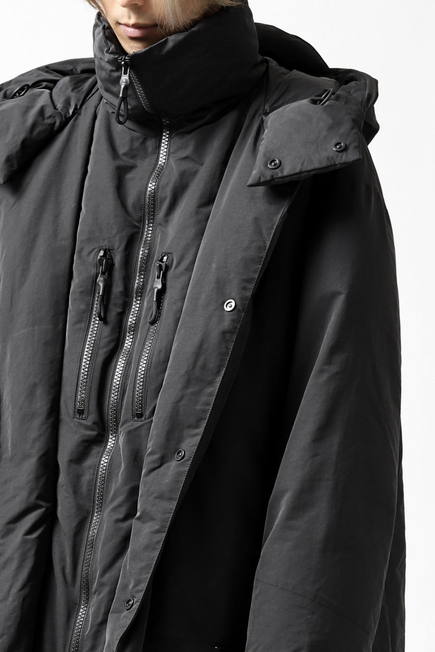 画像をギャラリービューアに読み込む, Y-3 Yohji Yamamoto M CH2 DOWN COAT  / SUEDED POLY (BLACK)