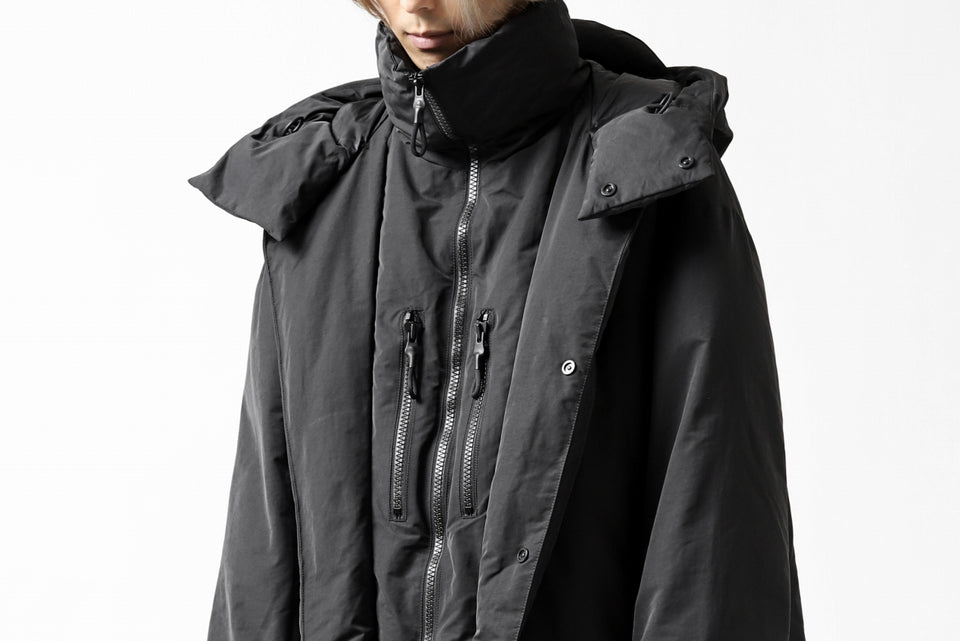 画像をギャラリービューアに読み込む, Y-3 Yohji Yamamoto M CH2 DOWN COAT  / SUEDED POLY (BLACK)