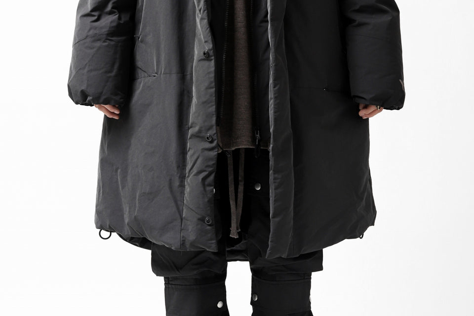 画像をギャラリービューアに読み込む, Y-3 Yohji Yamamoto M CH2 DOWN COAT  / SUEDED POLY (BLACK)
