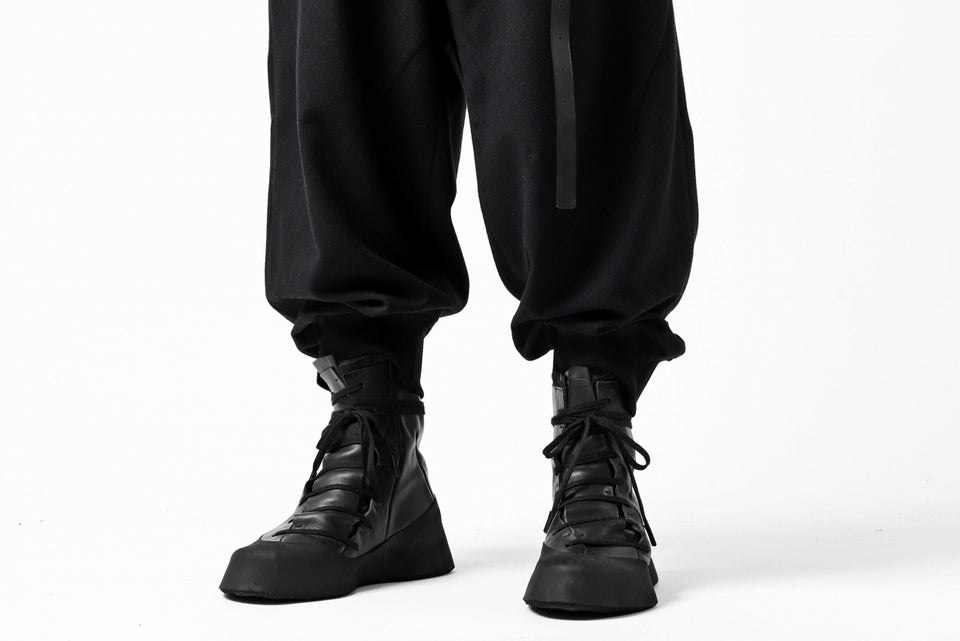 画像をギャラリービューアに読み込む, Y-3 Yohji Yamamoto CLASSIC CUFF PANTS / WOOL FLANNEL (BLACK)
