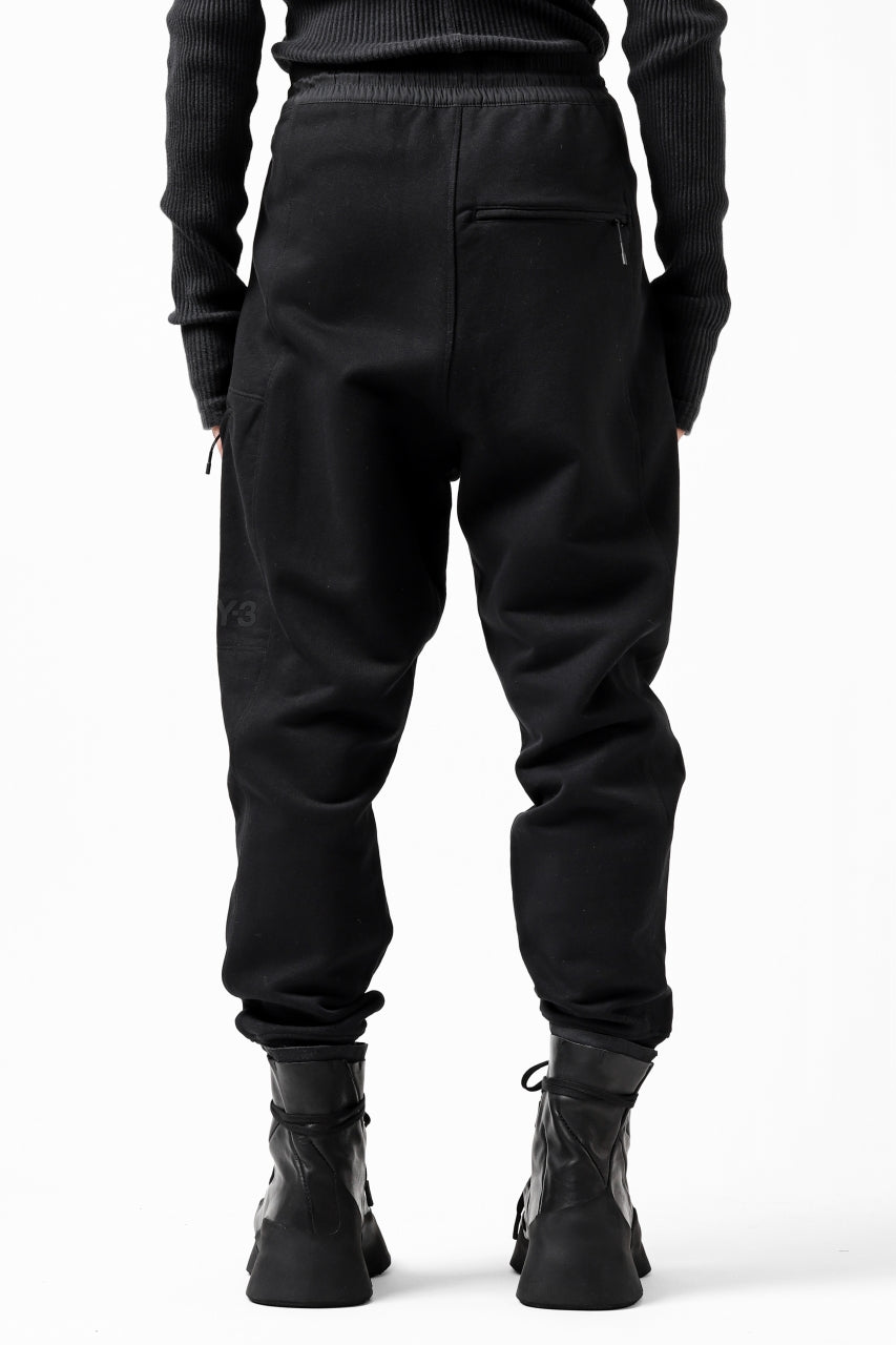 画像をギャラリービューアに読み込む, Y-3 Yohji Yamamoto UTILITY PANTS / DWR TERRY (BLACK)