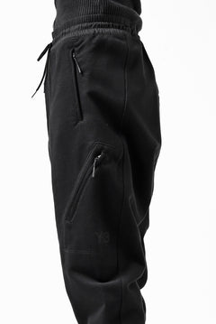 画像をギャラリービューアに読み込む, Y-3 Yohji Yamamoto UTILITY PANTS / DWR TERRY (BLACK)