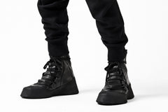 画像をギャラリービューアに読み込む, Y-3 Yohji Yamamoto UTILITY PANTS / DWR TERRY (BLACK)