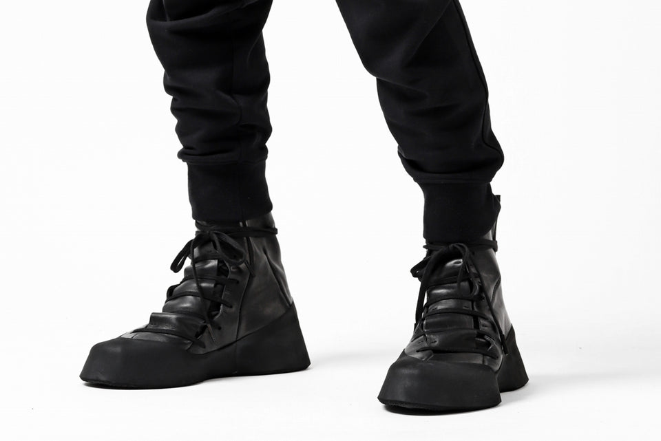 画像をギャラリービューアに読み込む, Y-3 Yohji Yamamoto UTILITY PANTS / DWR TERRY (BLACK)